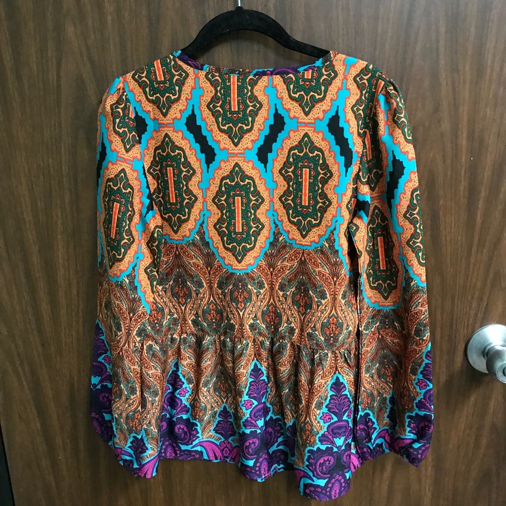 Patterned Blouse By Pink Owl - image 2